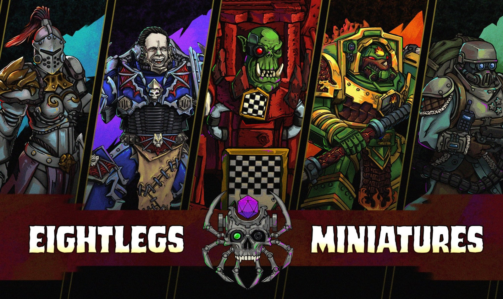 EightLegs Miniatures - Mediocre Studios