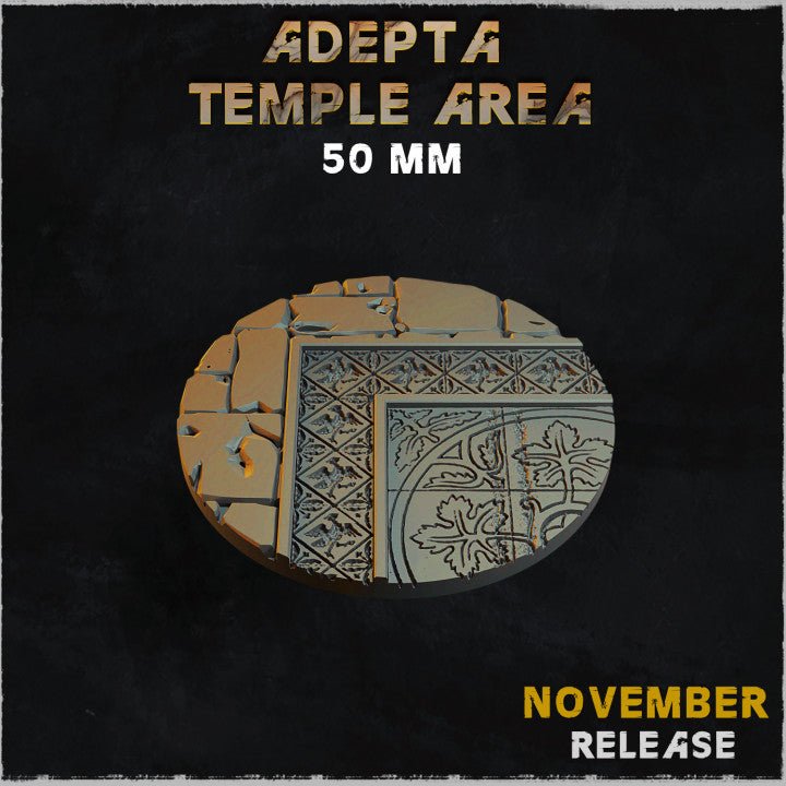 Mediocre StudiosAdepta Temple BasesTabletop Gaming Miniature