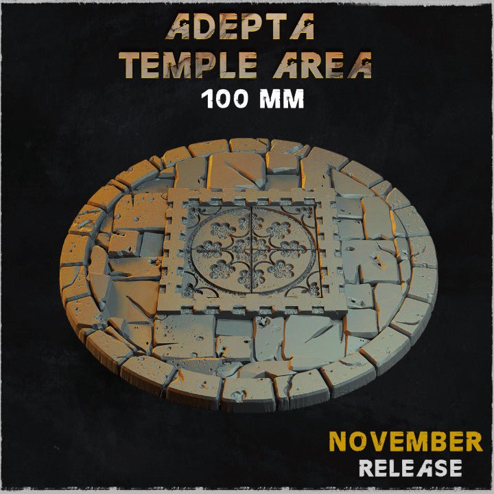 Mediocre StudiosAdepta Temple BasesTabletop Gaming Miniature