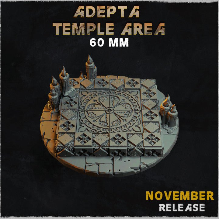 Mediocre StudiosAdepta Temple BasesTabletop Gaming Miniature