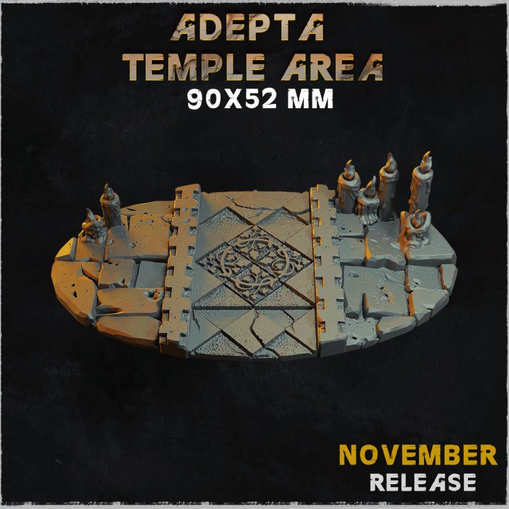 Mediocre StudiosAdepta Temple BasesTabletop Gaming Miniature