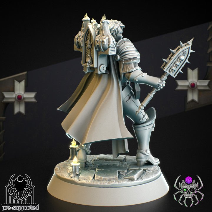 Mediocre StudiosChaplain WidowTabletop Gaming Miniature