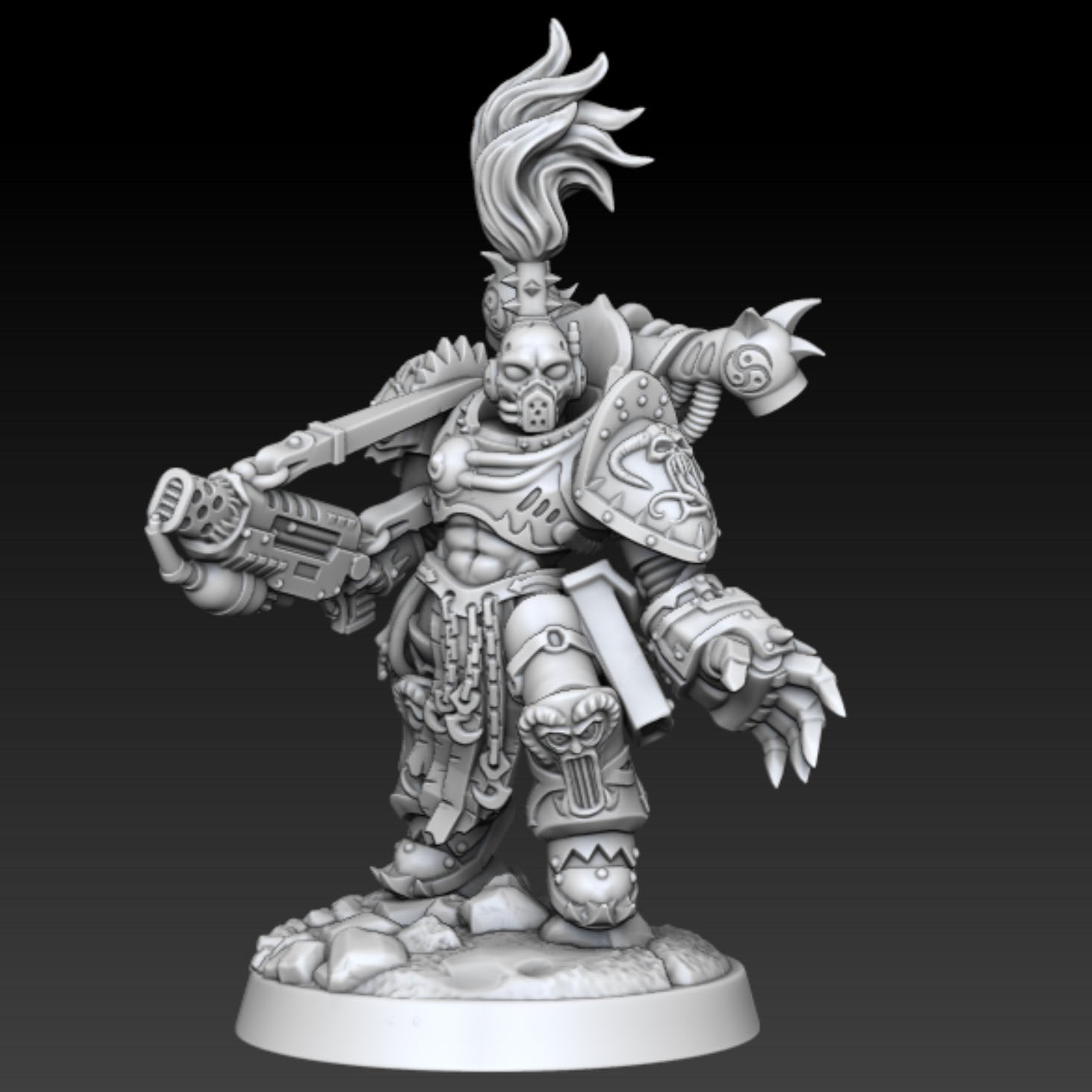 Mediocre StudiosCult of Excess Legion ChampionTabletop Gaming Miniature