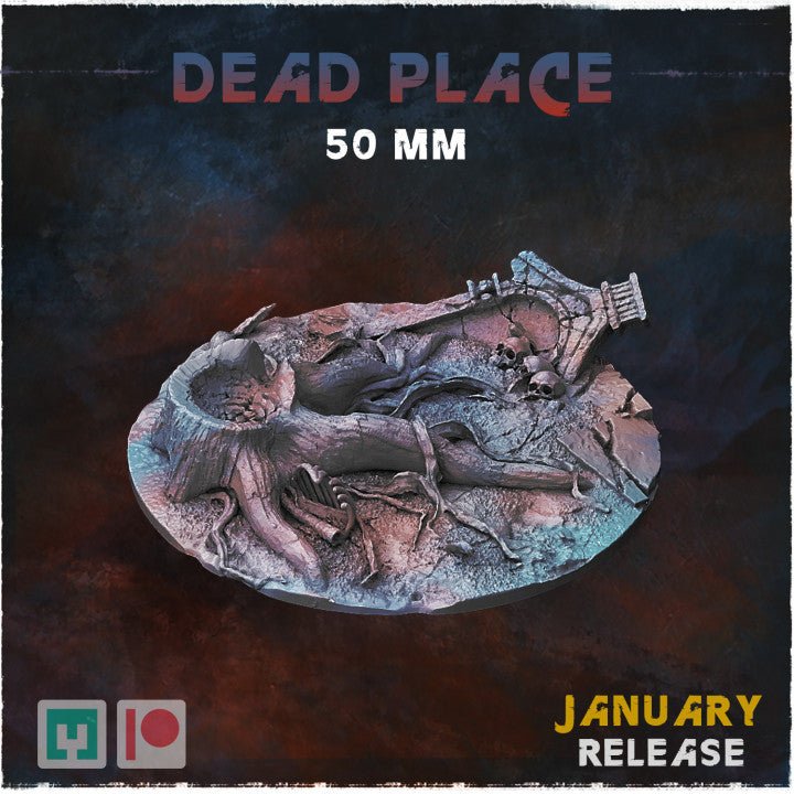 Mediocre StudiosDead Place Bases & ToppersTabletop Gaming Miniature