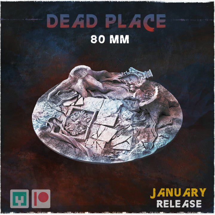 Mediocre StudiosDead Place Bases & ToppersTabletop Gaming Miniature