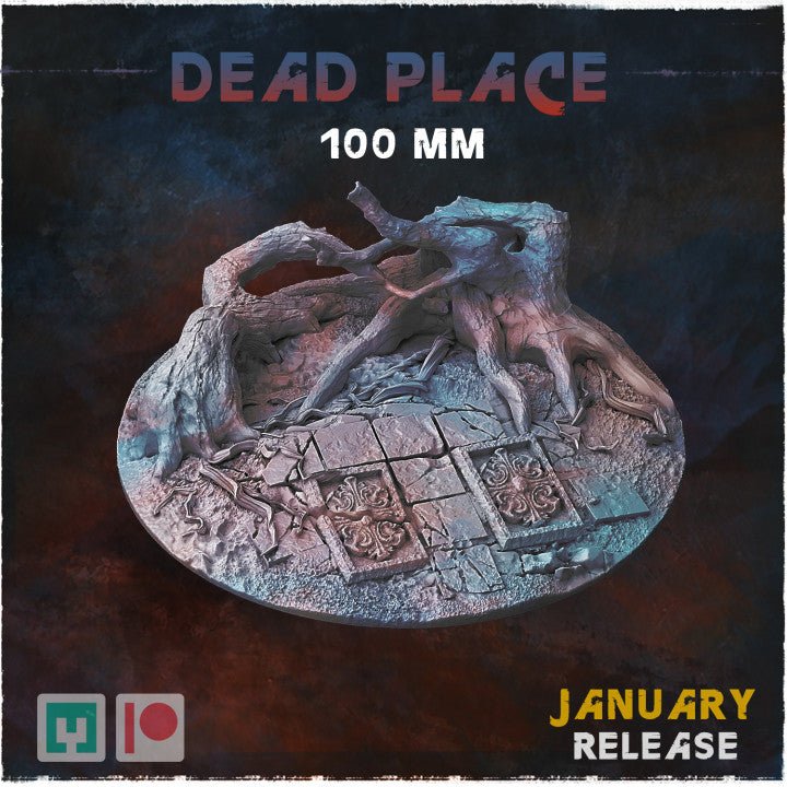 Mediocre StudiosDead Place Bases & ToppersTabletop Gaming Miniature