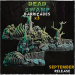 Mediocre StudiosDead Swamp Barricades & BasingTabletop Gaming Miniature