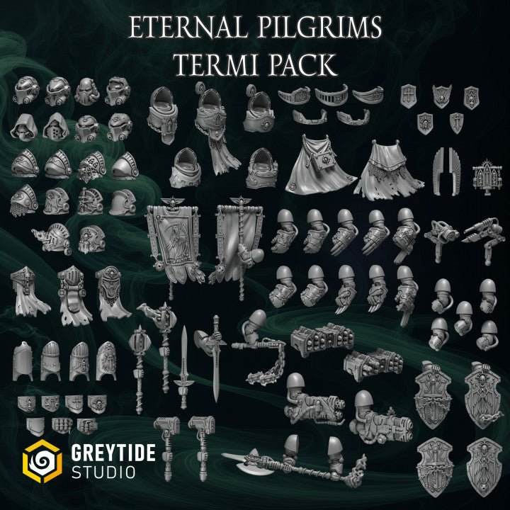 Mediocre StudiosEternal Pilgrims- Termi Mod PackTabletop Gaming Miniature