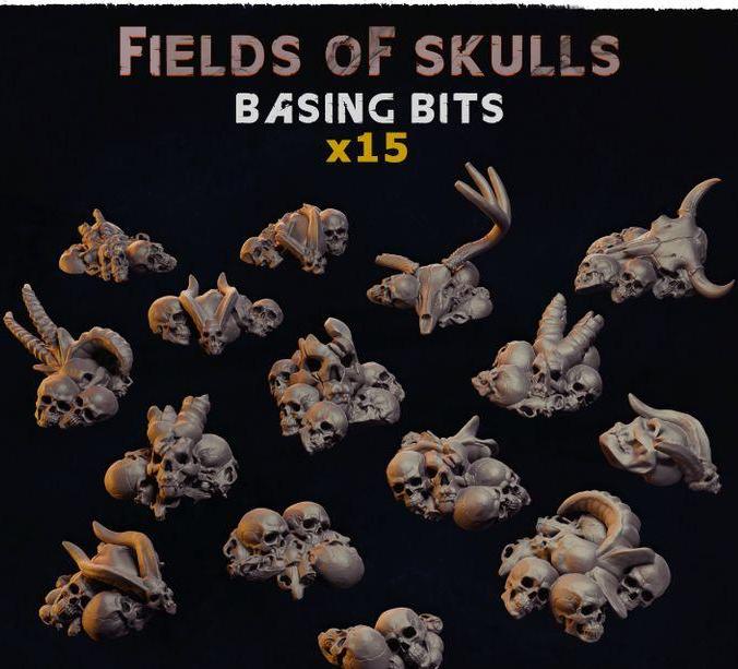 Mediocre StudiosField of Skulls - Basing BitsTabletop Gaming