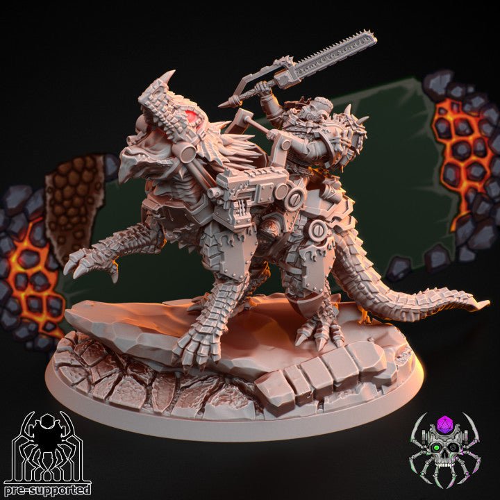 Mediocre StudiosFlame Lizards Dragon RidersTabletop Gaming Miniature