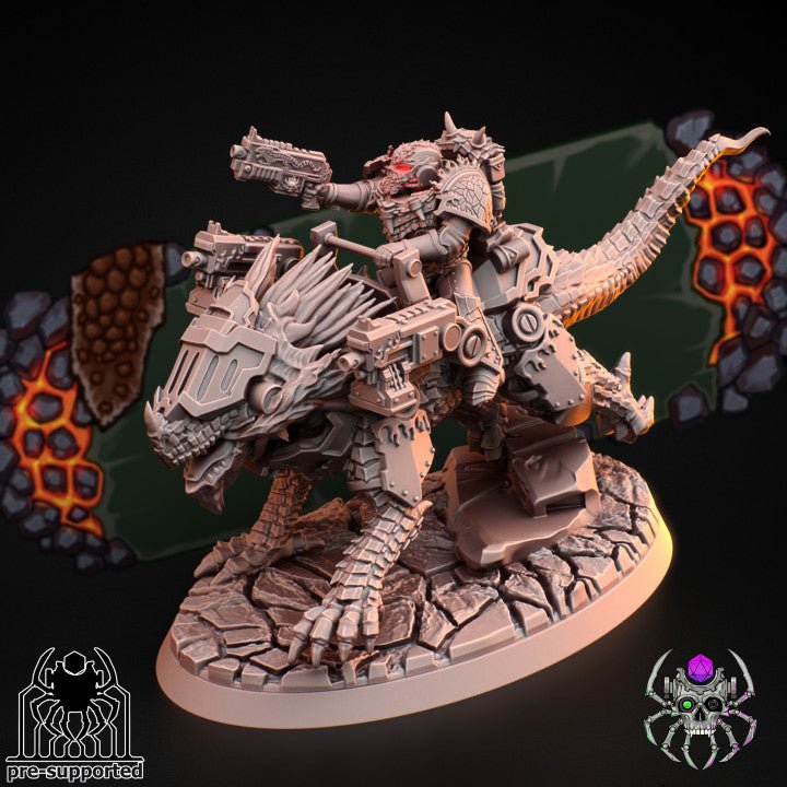 Mediocre StudiosFlame Lizards Dragon RidersTabletop Gaming Miniature