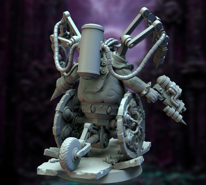 Mediocre StudiosMorgo, the Skull Driller (Hero)Tabletop Gaming Miniature