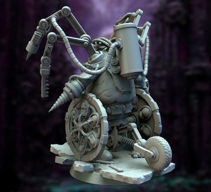 Mediocre StudiosMorgo, the Skull Driller (Hero)Tabletop Gaming Miniature