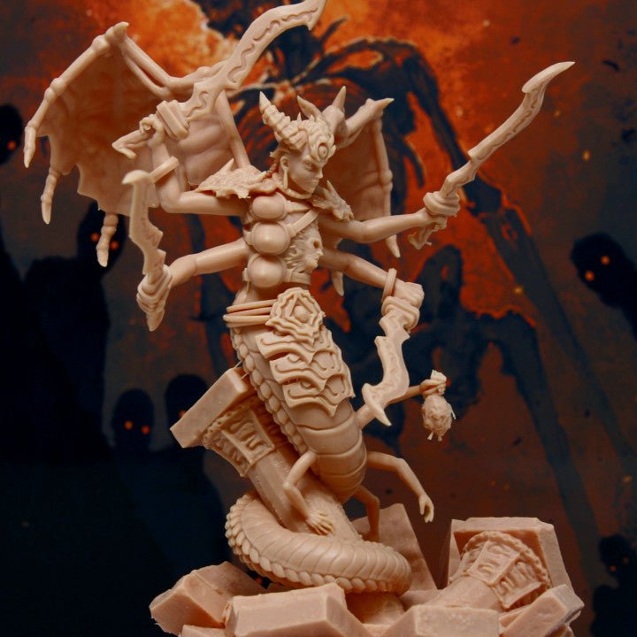 Mediocre StudiosScolondraxia Demon PrincessTabletop Gaming Miniature