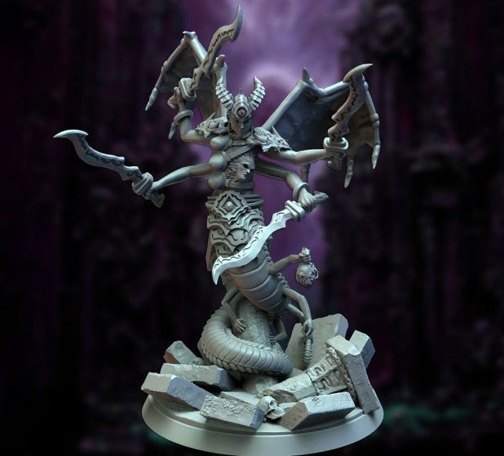 Mediocre StudiosScolondraxia Demon PrincessTabletop Gaming Miniature