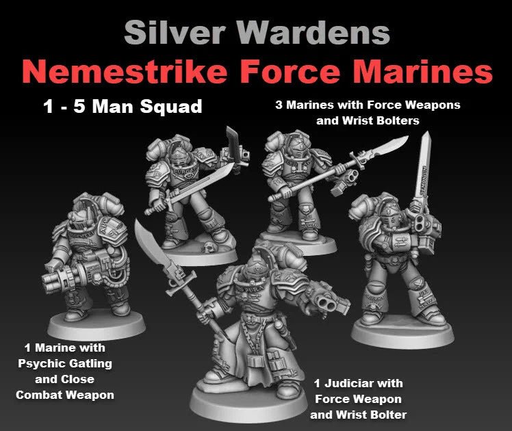 Mediocre StudiosSilver Warden Conflict Area Patrol BundleTabletop Gaming Miniature