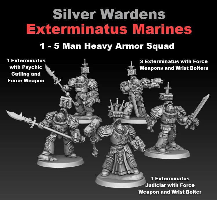 Mediocre StudiosSilver Warden Conflict Area Patrol BundleTabletop Gaming Miniature