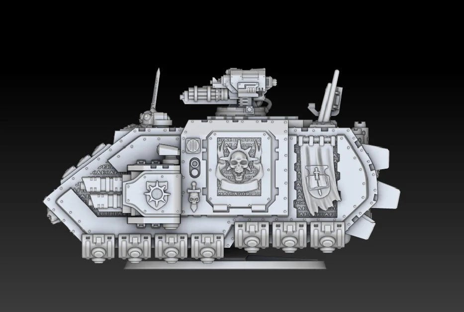 Mediocre StudiosGrav Raider TankTroop CarrierTabletop Gaming Miniature