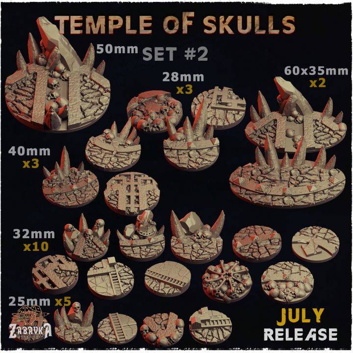 Mediocre StudiosTemple of Skulls BasesBasing Bits