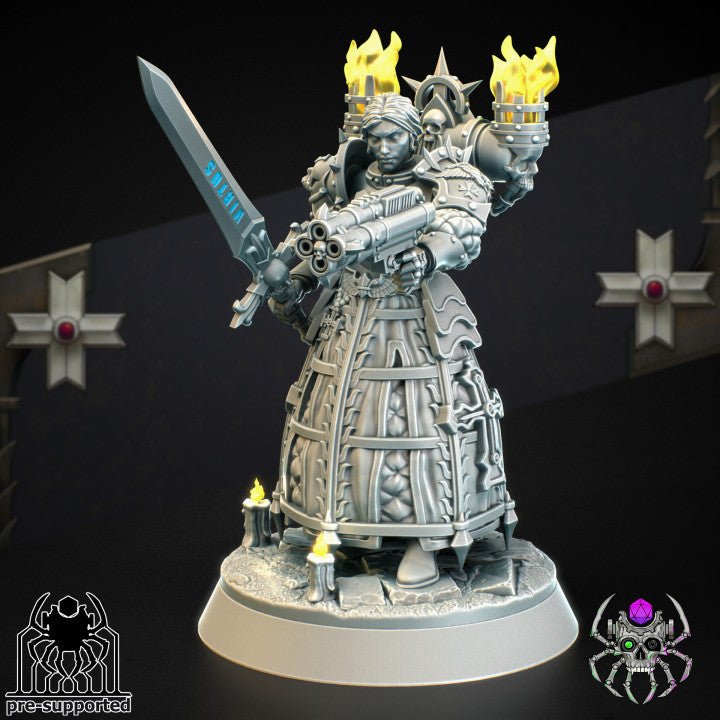 Mediocre StudiosThe High Prefect WidowTabletop Gaming Miniature