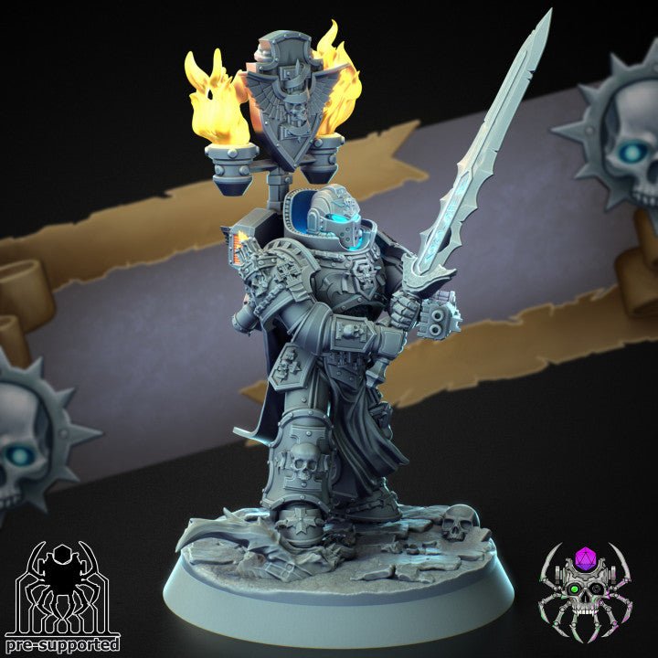 Mediocre StudiosThe High Warden of Demon HuntersTabletop Gaming Miniature