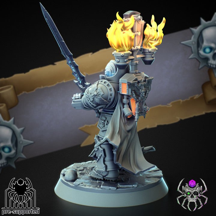 Mediocre StudiosThe High Warden of Demon HuntersTabletop Gaming Miniature