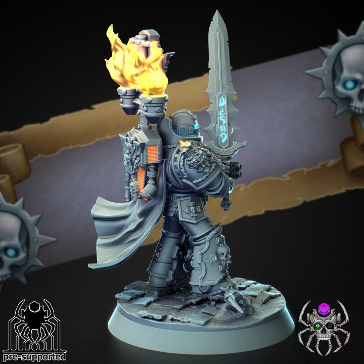 Mediocre StudiosThe High Warden of Demon HuntersTabletop Gaming Miniature