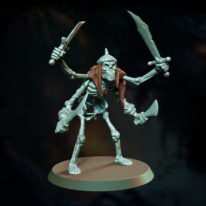 Mediocre StudiosUndead Bundle of 8Tabletop Gaming Miniature