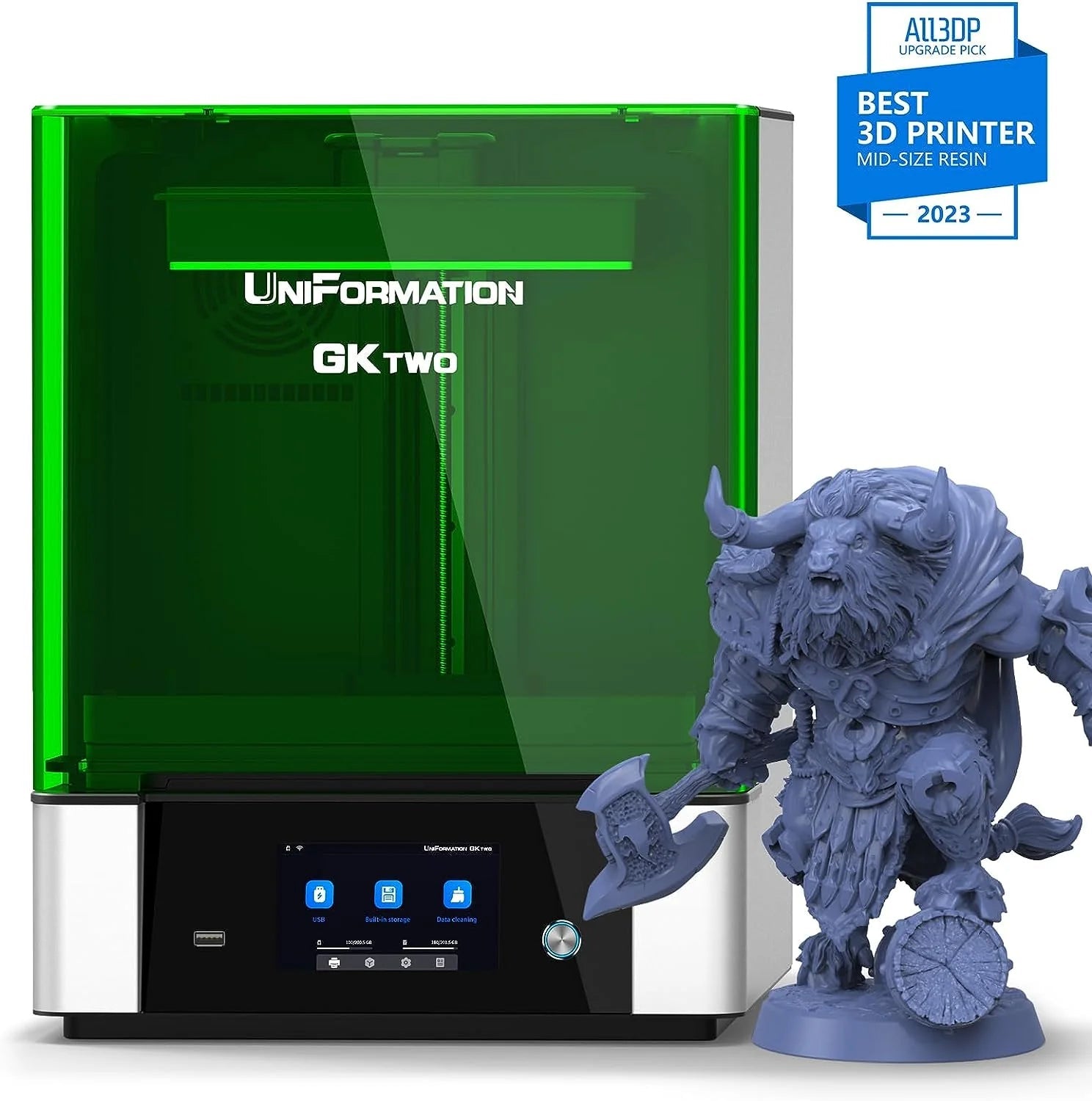 Mediocre StudiosUniFormation GKtwo 10.3'' 8K Resin Printer3D Printer