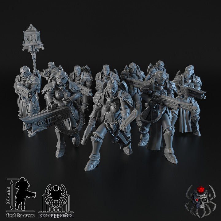 Mediocre StudiosWidows of Retribution Battle SquadTabletop Gaming Miniature