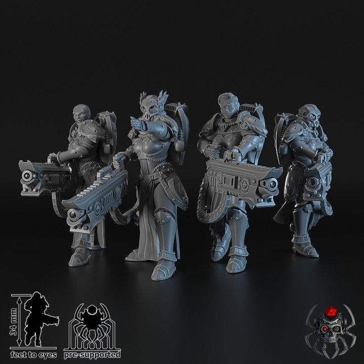 Mediocre StudiosWidows of Retribution Battle SquadTabletop Gaming Miniature