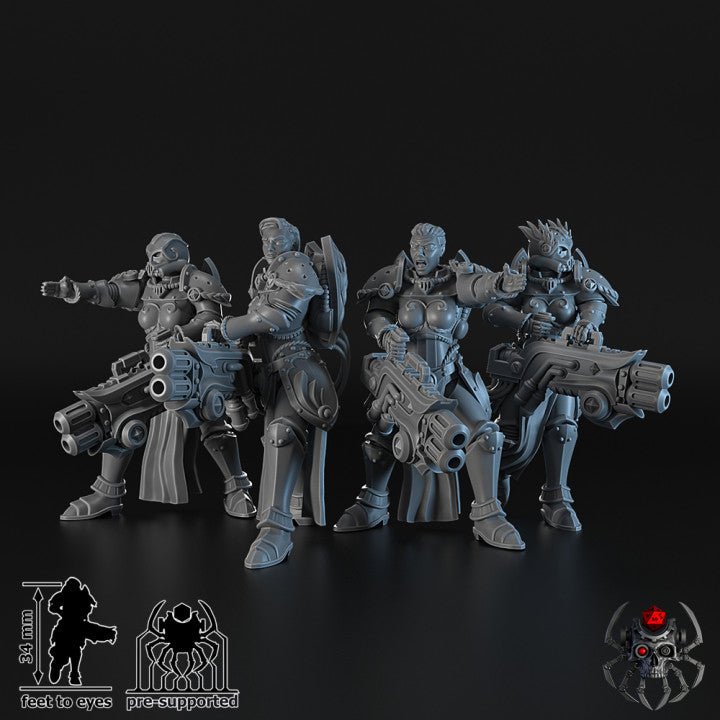 Mediocre StudiosWidows of Retribution Battle SquadTabletop Gaming Miniature